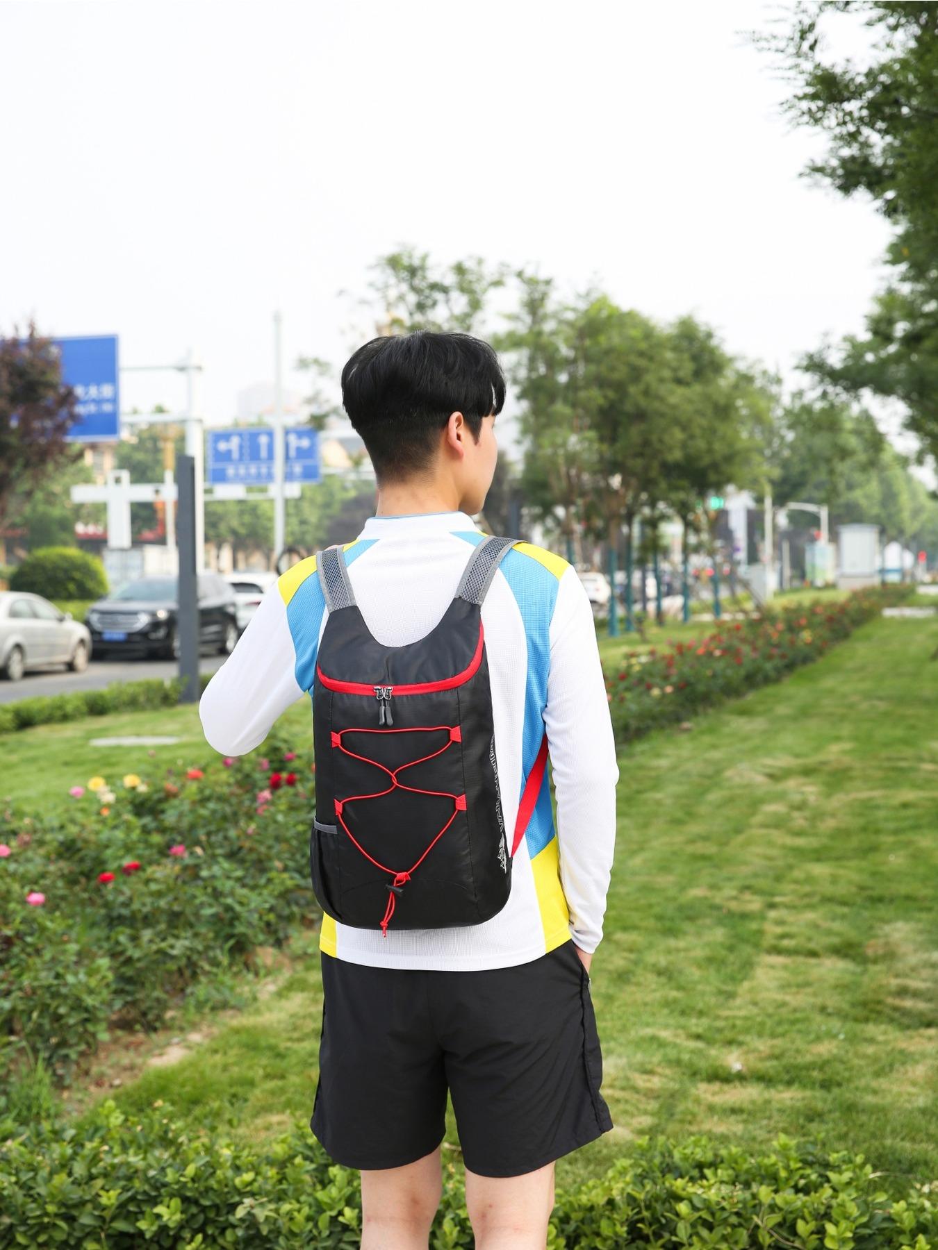 Lightweight Foldable Backpack Waterproof Nylon Hiking Running Cycling Large Capacity Sports Backpack