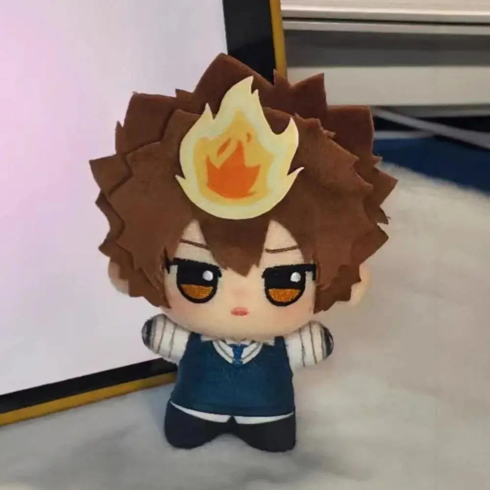 Anime Rokudou mukuro Plush Doll 10cm Game Sawada Tsunayoshi Stuffed Toy Pendant Backpack Plusie Dolls Present Collect XMAS Gift