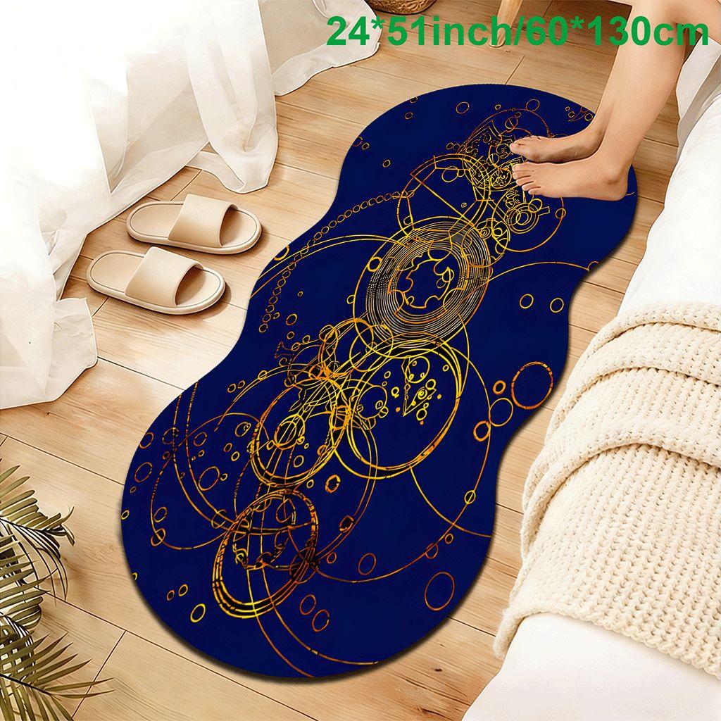 Magic Array Style Velvet Carpet, Non-Slip, Suitable for Bedroom/room, All Seasons, Durable and Easy to Maintain