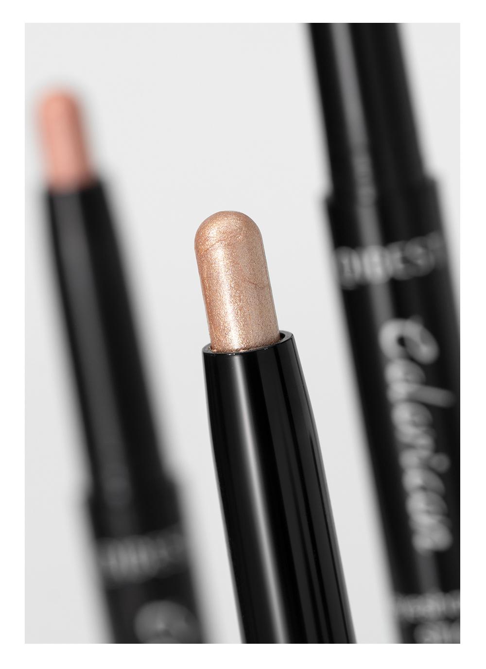 8 Color Shimmer Highlighter Eyeshadow Stick, Long-Lasting Natural Brightening, Lazy Eye Shadow Brush Set, One-Touch Application