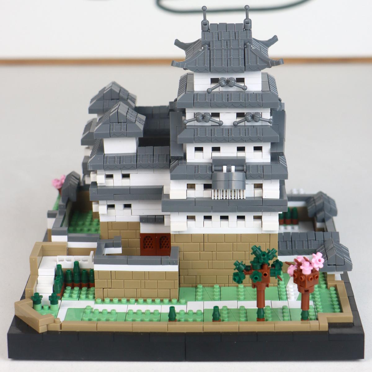 Mini City Model, Ancient Castle Building Blocks, High Difficulty Assembly Model, Christmas Gift, New Year Gift, Choking Hazard Warning