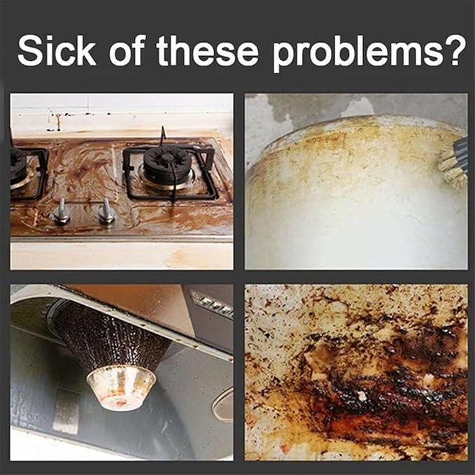 Pressurized Handheld Multi-Surface Natural Steam Cleaner with 3 Brush Heads for Kitchen Cleaning, Flooring, Upholstery, Grouting, Carpet Cleaning and Air Conditioning Automotive Household  Multifunction Steamer