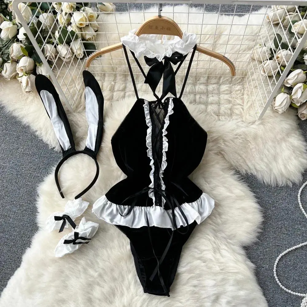 Woman Satin Sexy Comfortable Bodysuits Fashion Strap Backless Slim Bodysuits Lace Spliced Sheer Sexy Playsuits New