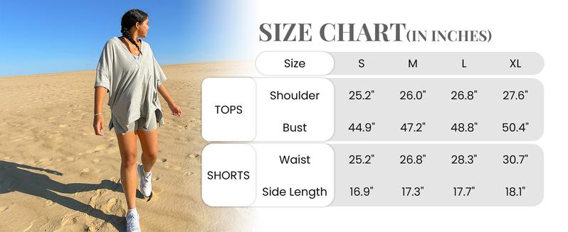 UANEO 2 Piece Outfits Sets for Women Oversized Biker Shorts Sets Hot Shot Reversible Set Tracksuit Womenswear Fallfreshness