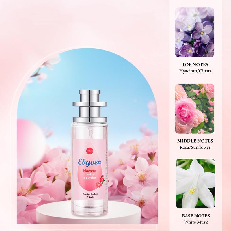 Pagoda Perfume for Women 35ML Four Colors Options White Baby Skin Scent Pink Sweet Floral Blue Soft Milky Scent Purple Lavender Relaxing Scent Multi Scenario Floral Scents Perfume