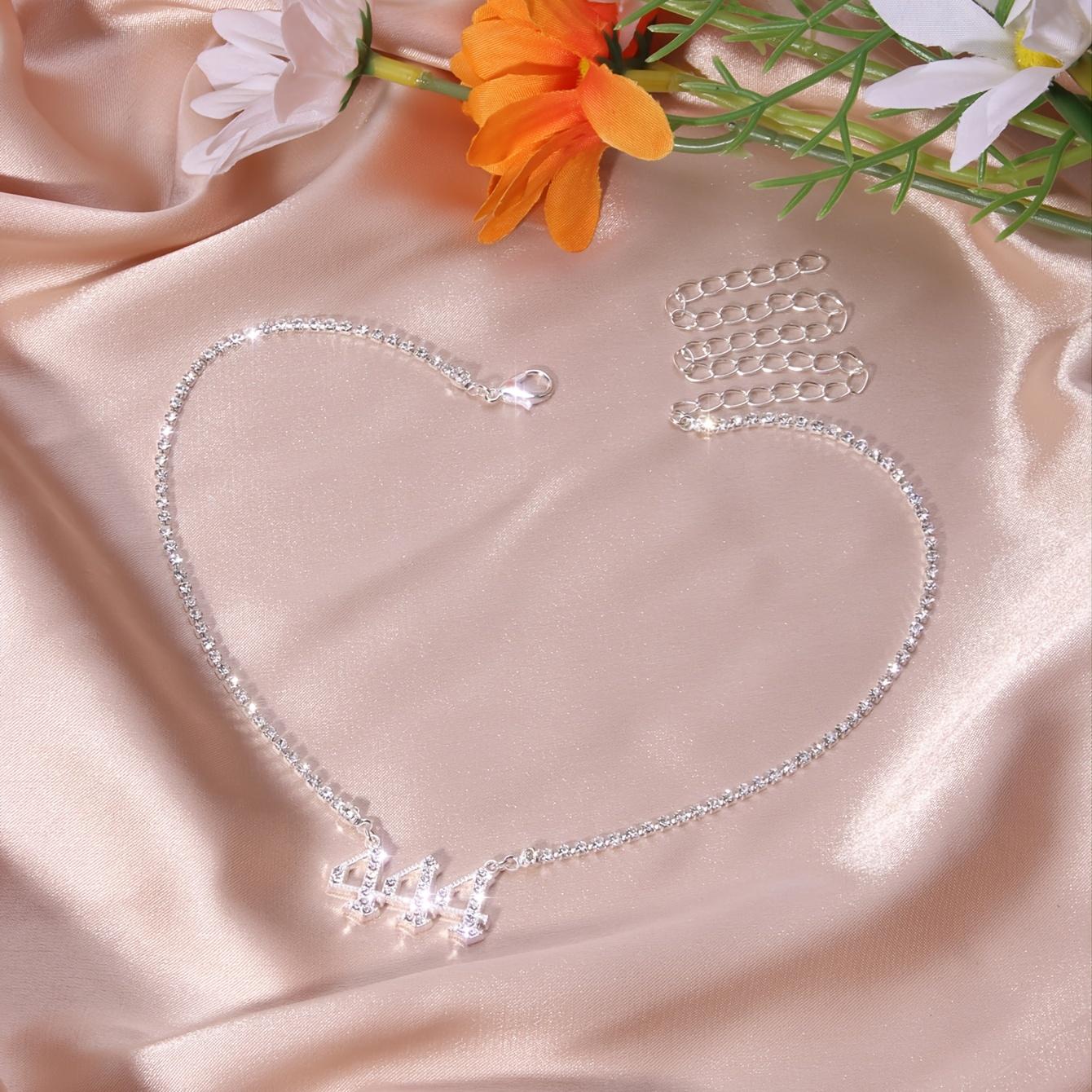 444 Angel Number Necklace