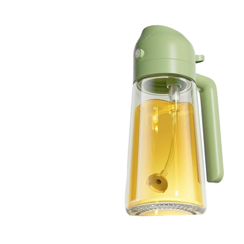 Plastic oil sprayer kitchen dispenser bottle, spray bottle, olive oil sprayer and dispenser, oil spray bottle for cooking, barbecuing, air frying, baking and salads