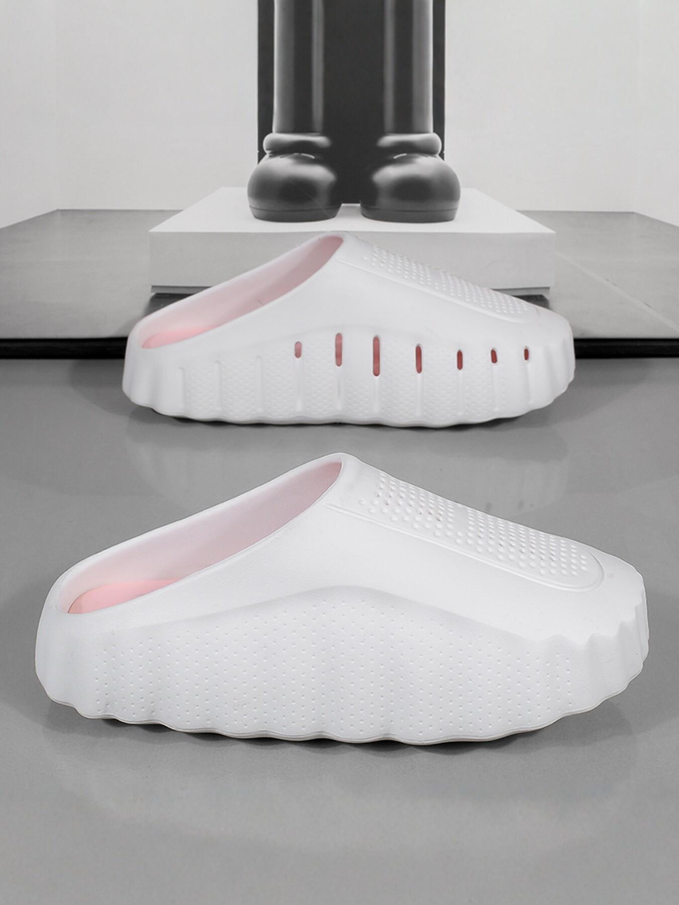 Men's Trendy Outdoor Sports Sandals, Unisex Massage Beads Design, Height Boost Anti-Slip, Fashionable Home Gym Shoes