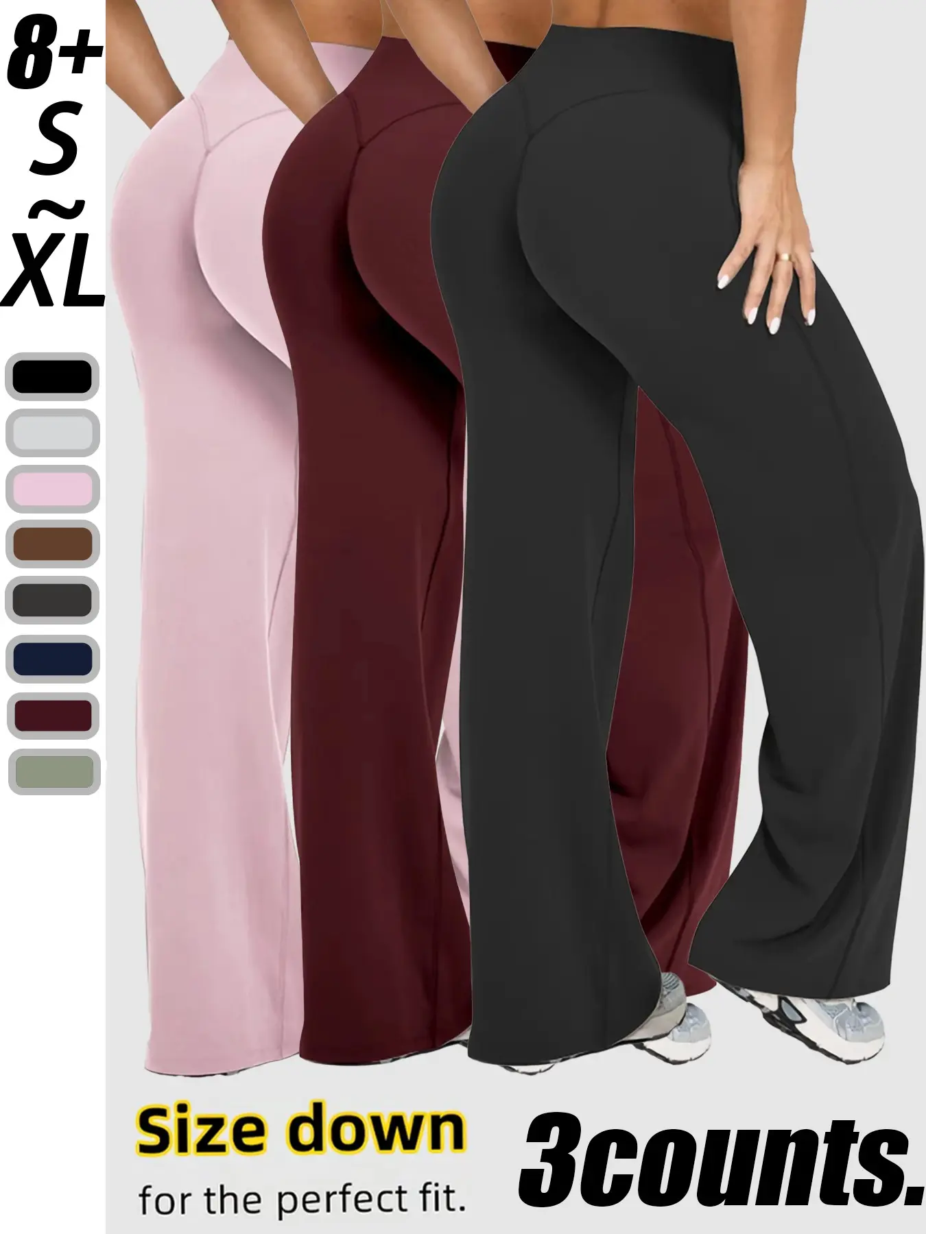 Wine red + pink + black