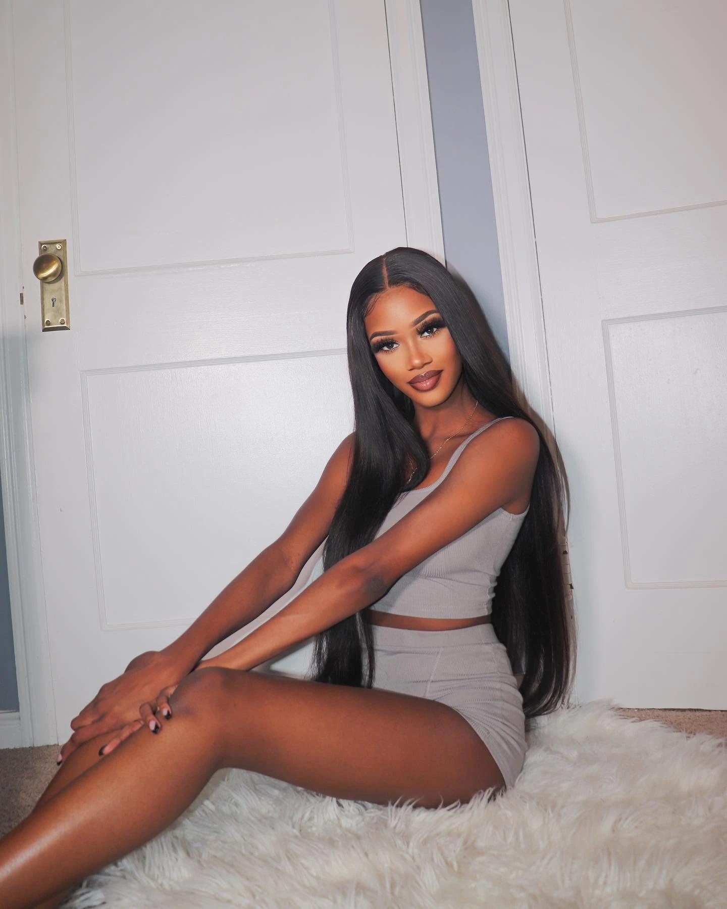 Bone Straight 4x6 5x5 Glueless Wig Brazilian Human Hair Wigs Transparent Lace Closure Wig for Women Ready to Wear 6x4 Lace Wig Pre Cut Pre Plucked On Sale 180% Density Bling Hair TikTokShopHolidayHaul