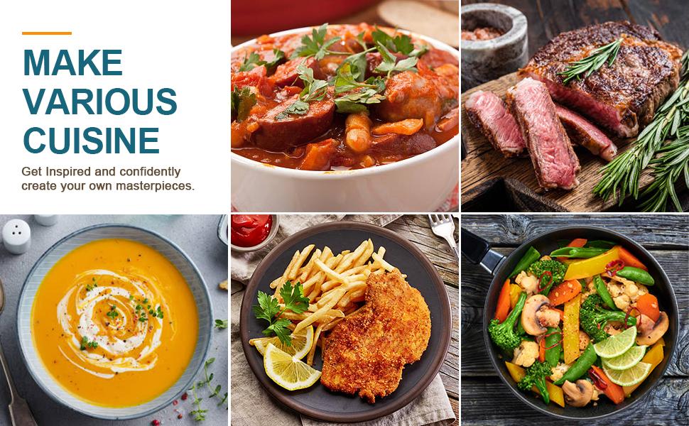 CUSIMAX Hot Plate Electric Countertop Infrared Triple Burner with 7 Ceramic Glass Cooktop 11 Level Temperature Setting 1800W Power for All Cookware electric hot plate Double Stove burner built-in electric stove top Portable level temperature control cookt