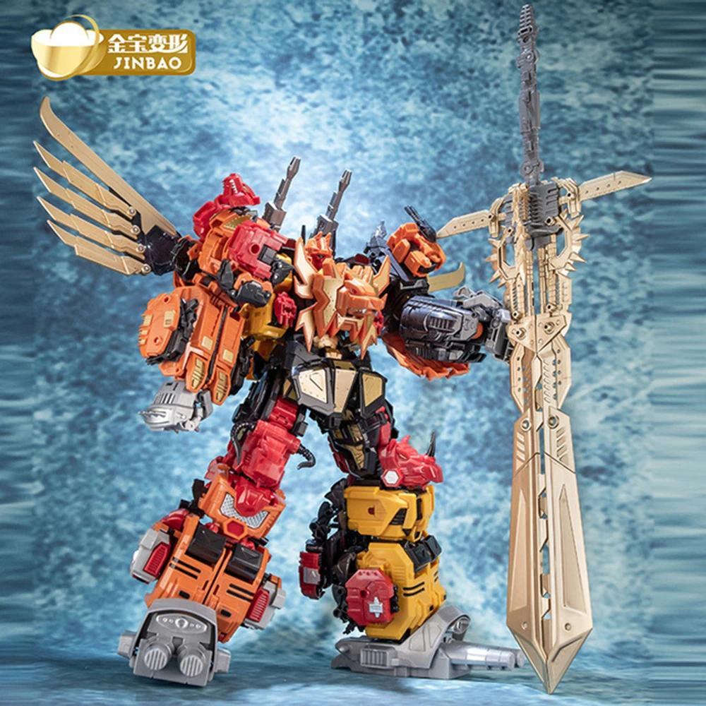 43cm Jinbao Bruticus G1 GT Transformation Predaking AOYI Action Figure Toy Masterpiece Movie Model Oversized Robot