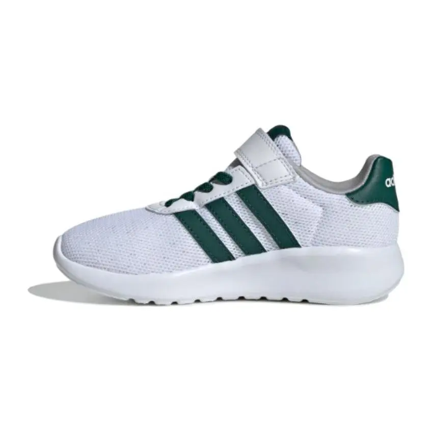 Adidas Lite Racer 3.0 Hook & Loop K 'White Collegiate Green' ID8489