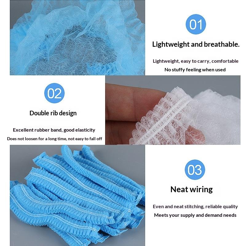 100 pieces - Disposable Brush Covers, Household Sweeping and Mopping Hairproof Tools, High-Adhesive Dustproof Wearable Shoe Covers for Home Cleaning,  helpd with getting up the fine dog cat hair, Suitable for Home Cleaning Tools，