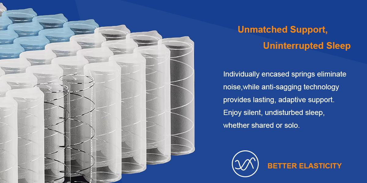 12inch Twin Full Queen King Hybrid Spring Memory Foam Mattress in a Box Medium Firm Breathable Pressure Relief Spine Soothing for All Ages queen size mattress