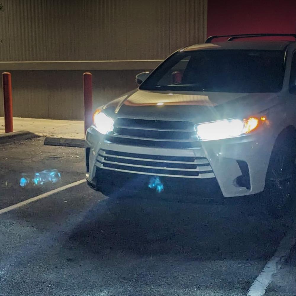 AUTOONE 9005/HB3 9006 H11 Bulbs Headlight Lights, 60W Super Bright 6000K Cool White, 1:1 Design, Plug and Play, LED Car Lights, Bulbs Kit, E3 Series Pack of 2