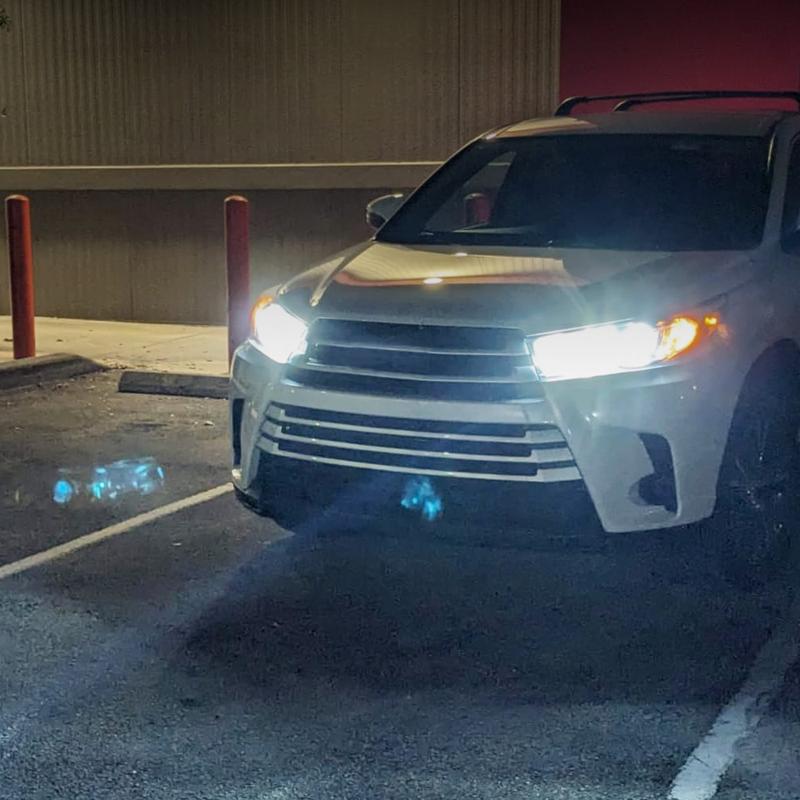 AUTOONE 9005/HB3 9006 H11 Bulbs Headlight Lights, 60W Super Bright 6000K Cool White, 1:1 Design, Plug and Play, LED Car Lights, Bulbs Kit, E3 Series Pack of 2