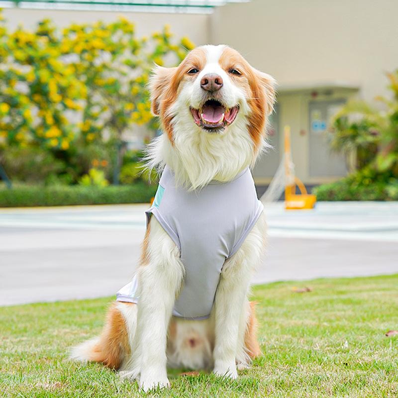 Small, Medium, Large Doggie Ice Silk Spring and Summer Dog Clothes, Cat Clothing Supplies, Cool and Cool Clothes for Sun Protection, Golden Retrievers, Pugs, Yorkies Small, Medium, Large Doggie Ice Silk Spring and Summer Dog Clothes, Cat Clothing Supplies, Cool and Cool Clothes for Sun Protection, Golden Retrievers, Pugs, Yorkies