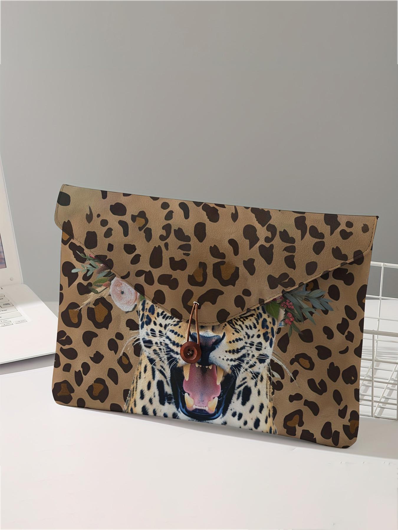 Tiger Pattern Laptop Bag, Soft Laptop Storage Bag, Portable Tablet Storage Bag, Laptop Cover Case for Women & Men, Laptop Casing