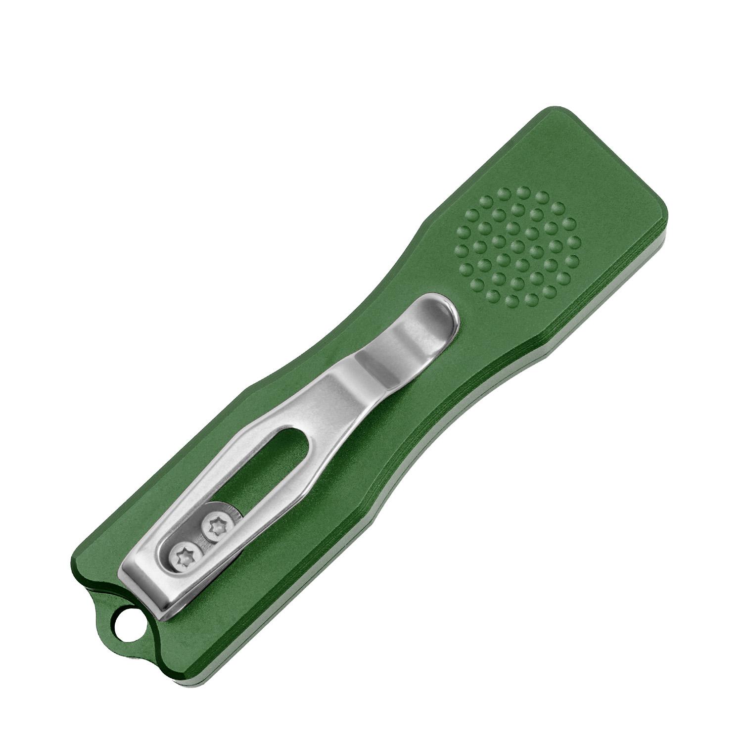 1pc Keychain Accessory, Aluminum Alloy Pocket Knife, Paper Cutter, Includes Pen Clip, Compact and Portable Design, Ideal for Daily Use