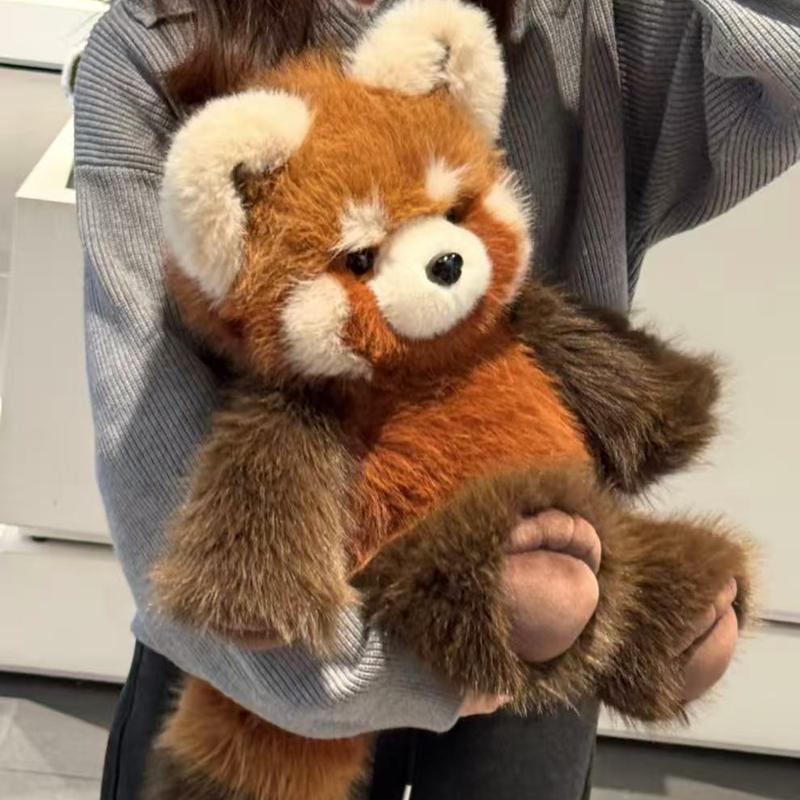 Kawaii Highland Raccoon Stuffedtoy - 55cm Stress Relief Toy, Premium Soft Fabric Plush, Huggable Companion, Soft Cuddly Gift, Cuddly Stuffed Animals, Soft Adorable Stuffed