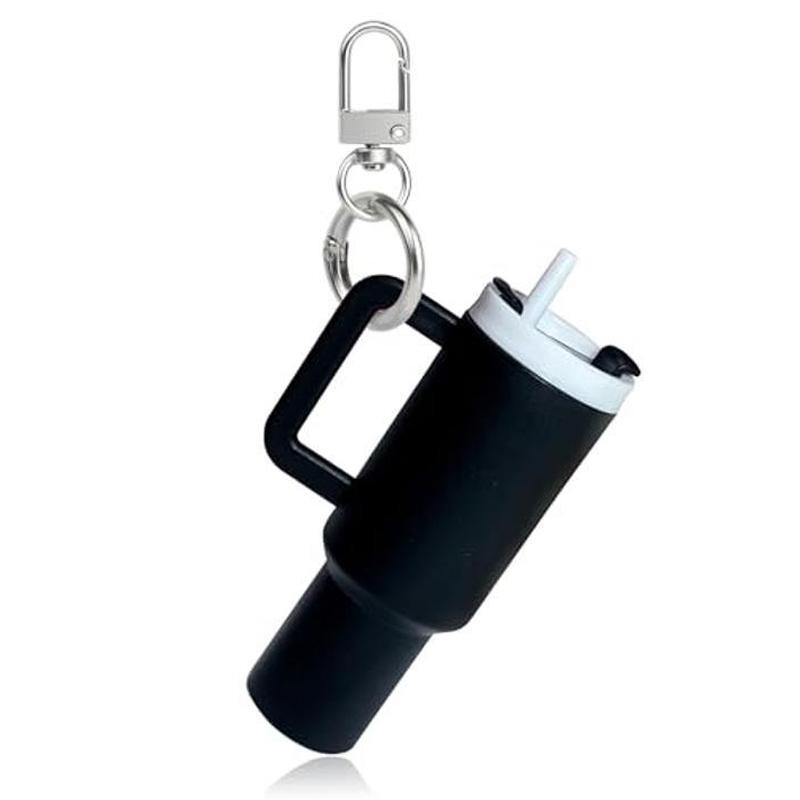 Detachable Mini Water Bottle Keychain, Holds Lipstick, Small Accessories, Pills, Storage Key Ring, Backpack Car Key Charm, Party Decor Gift