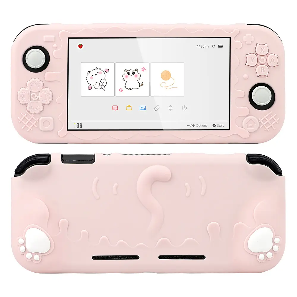 Switch Lite Protective Case, Soft Silicone Shell, Anti-Scratch Cover, Durable Protection for Nintendo Switch Lite, Essential Accessory