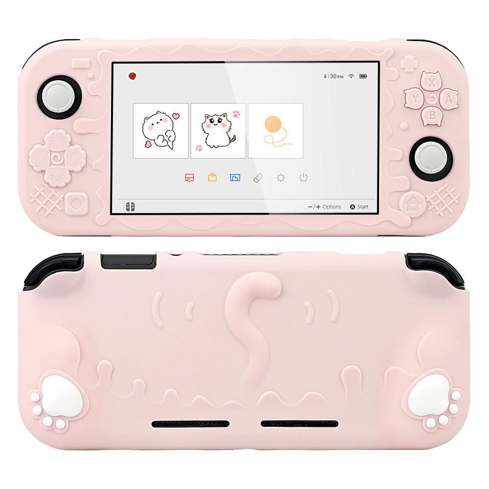 Switch Lite Protective Case, Soft Silicone Shell, Anti-Scratch Cover, Durable Protection for Nintendo Switch Lite, Essential Accessory