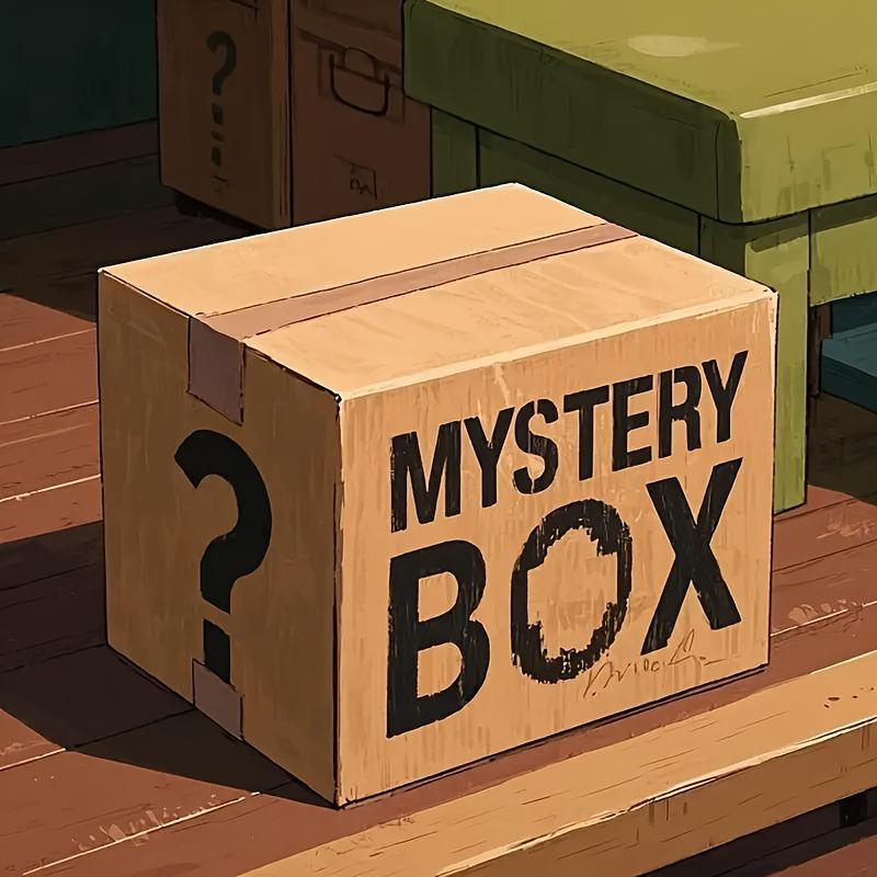 WUDS 2025 Mystery Game Console Box - High-End Retro-Style Game Console for Birthdays and Holidays with Surprises Inside Purple Protection Portable Gaming System Electronic Gift Set