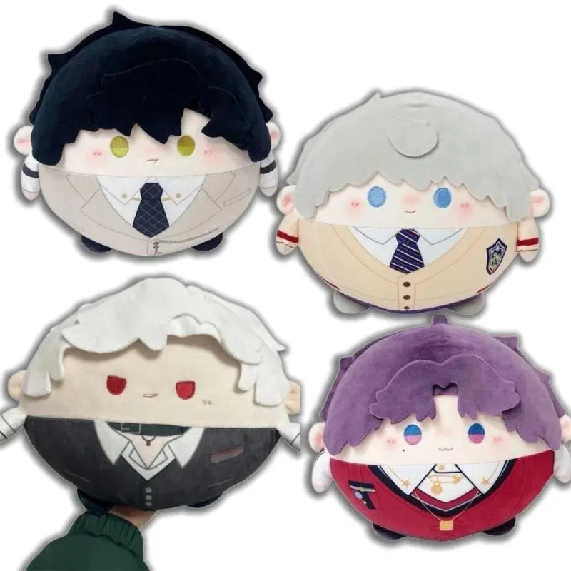 Love and Deepspace Round Dango Plush Pillow Caleb Sylus Rafayel Zayne Xavier Fluffy Stuffed Cushion Game Fans Home Decor Gift