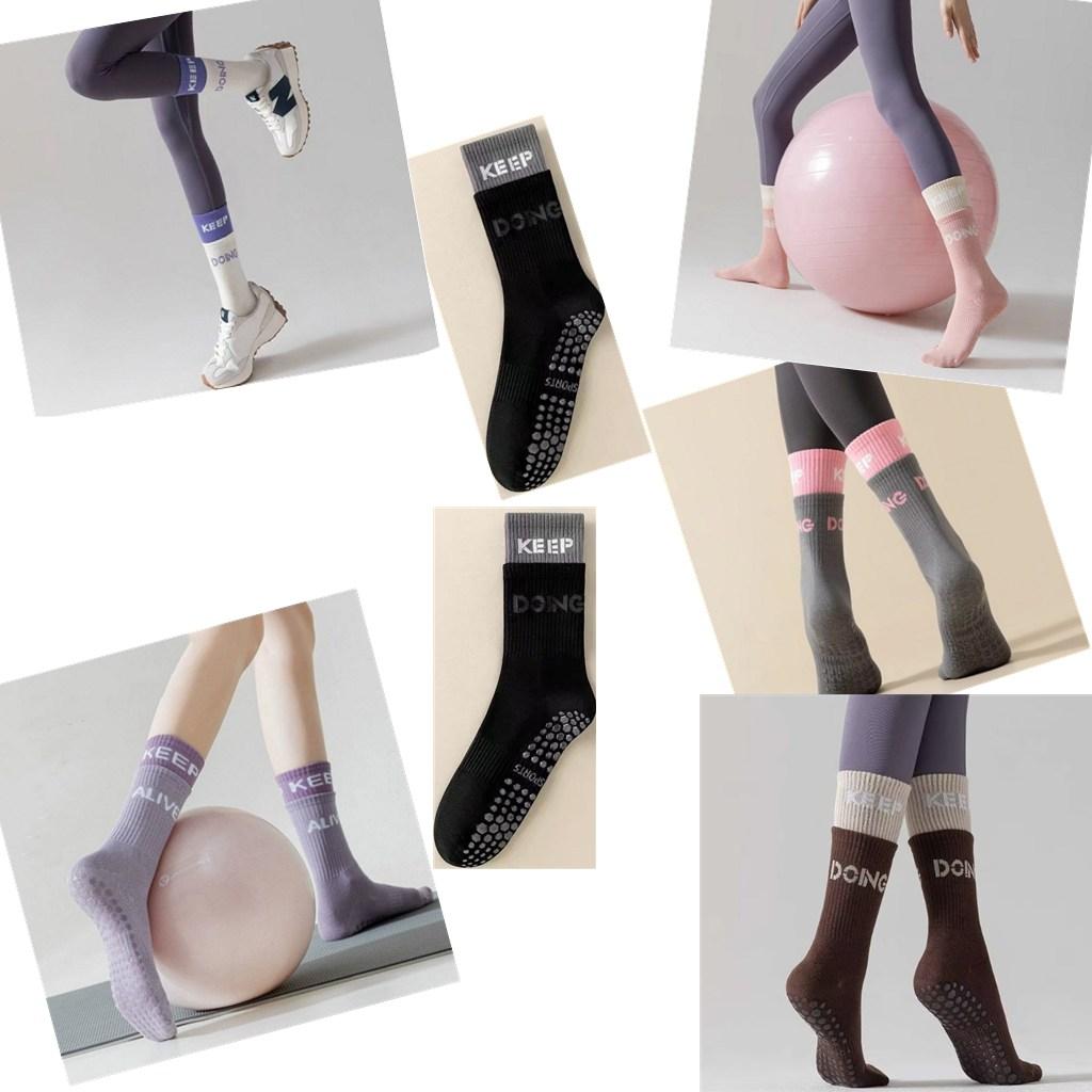 Pilates Anti Slip Toe Socks Yoga Socks Grip Socks Non Slip Running Socks Sports Sock 02