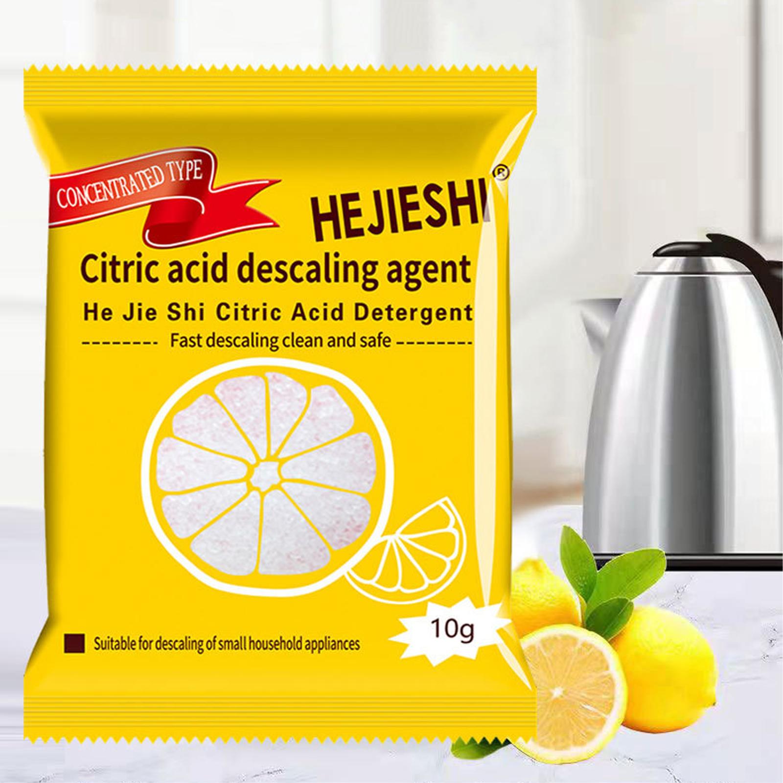 Citric Acid Descaling Agent,Scale Cleaner,Household Electric Kettle Scale Tea Scale Cleaner Stain Remover.