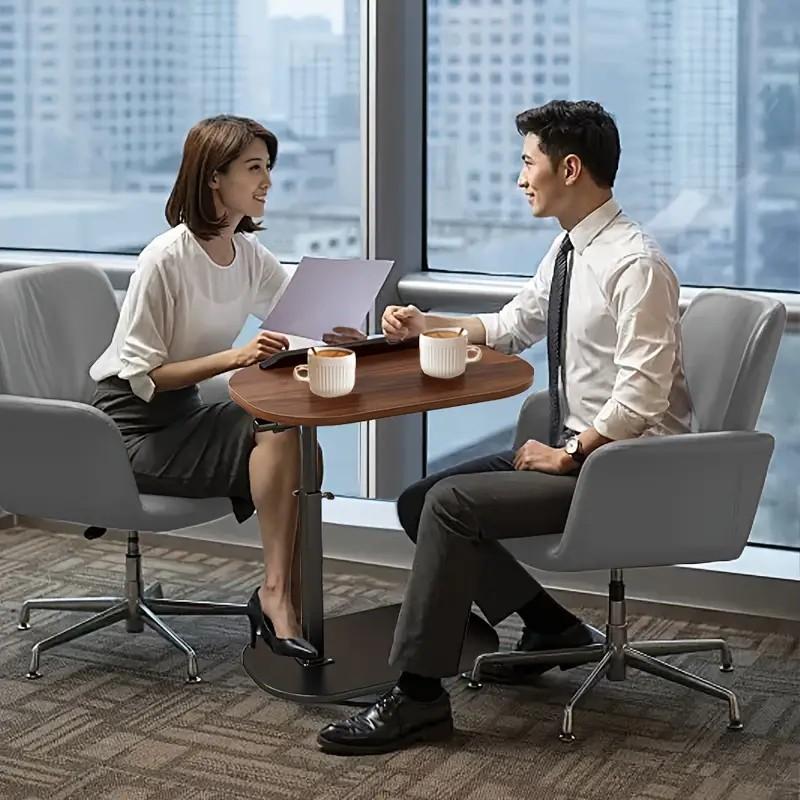 Portable Adjustable Folding Side Table, Laptop Desk for Home Office, Coffee Table & Bedside Sofa, Reception Area Use, Mother's Day Gift