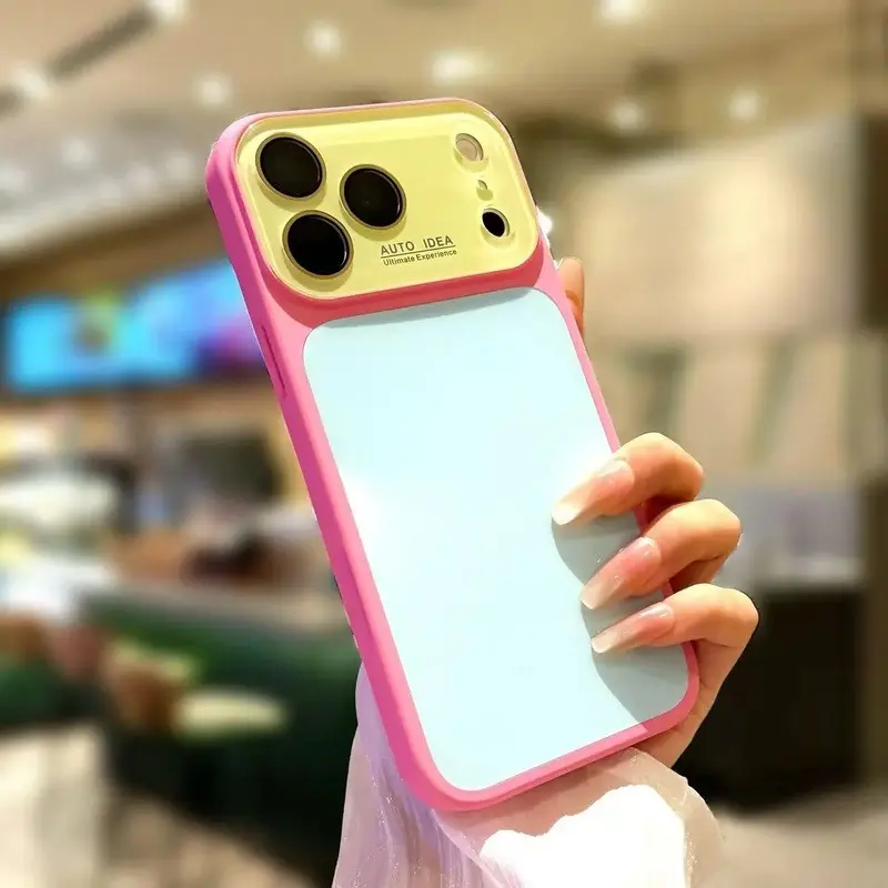 Dopamine Color Stylish Durable iPhone Casing - Candy-Color Soft Matte Grip Skin Cover, Full-Edge Shockproof Protector, Non-Slip High-End Accessory, Compatible with iPhone 18/16 Plus/16/15/14/13 Pro Max, Cute Phone Gift