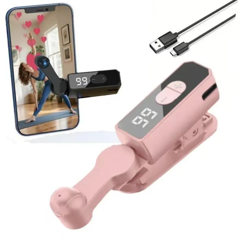 Portable Automatic Clicker for iPhone, iPad and Android Devices, Long Battery Life, Silent Hands-Free Operation for Live Streaming and Gaming