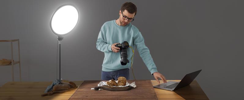 (Valentine's Deal) Weilisi 10.5" Ring Light with 69" Tripod Stand, Phone Holder & Remote – Dimmable LED Circle Light for Live Streaming, Makeup, YouTube, TikTok, Selfie Photography (Compatible with iPhone/Android)