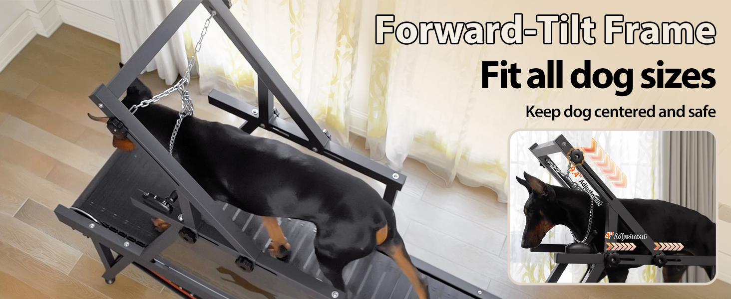 Dog Treadmill, HINXIETIE Dog Slat Mill for Large/Medium Dogs with