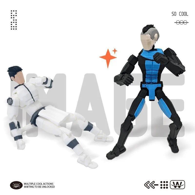 Invincible Mark Lucky 13 Multi Joint Movable Action Figure Diy Assembled Collectible Toy For Adult Holiday Surprise Gift