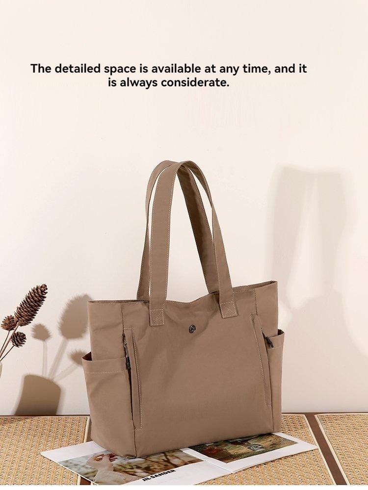 Van Gogh Starry Night Canvas Tote Bag, Vintage Retro Shoulder Bag, Large Capacity Commute School Shopping Bag, Style Laptop Bag