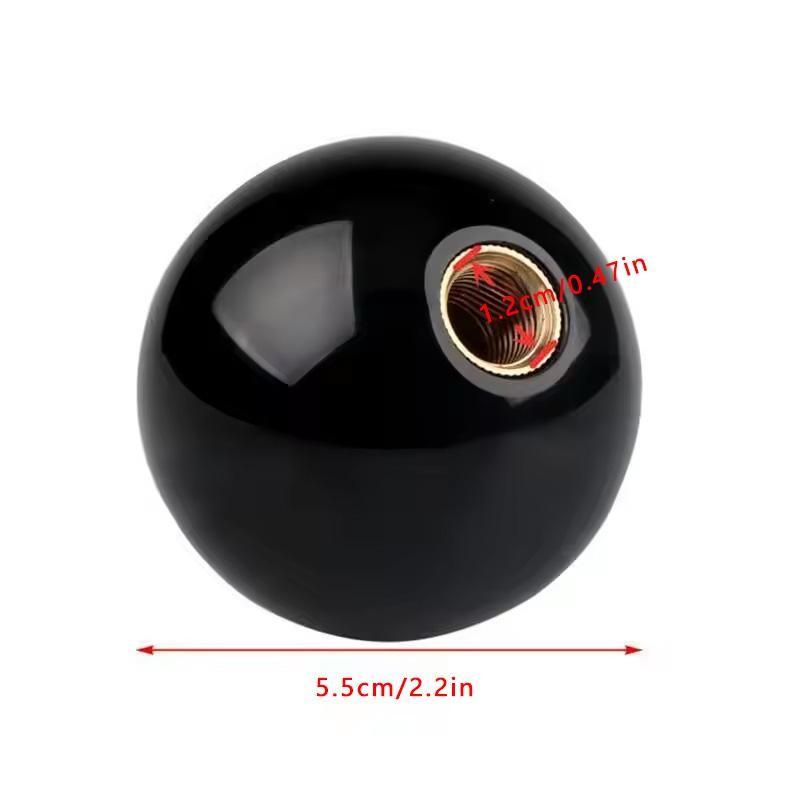 Creative Custom Car Gear Shift Head, Pool Ball Manual Gear Shifter, Crystal Eight Ball Design, Unique Personalized Auto Accessory, Car Accessories, Shift Knob