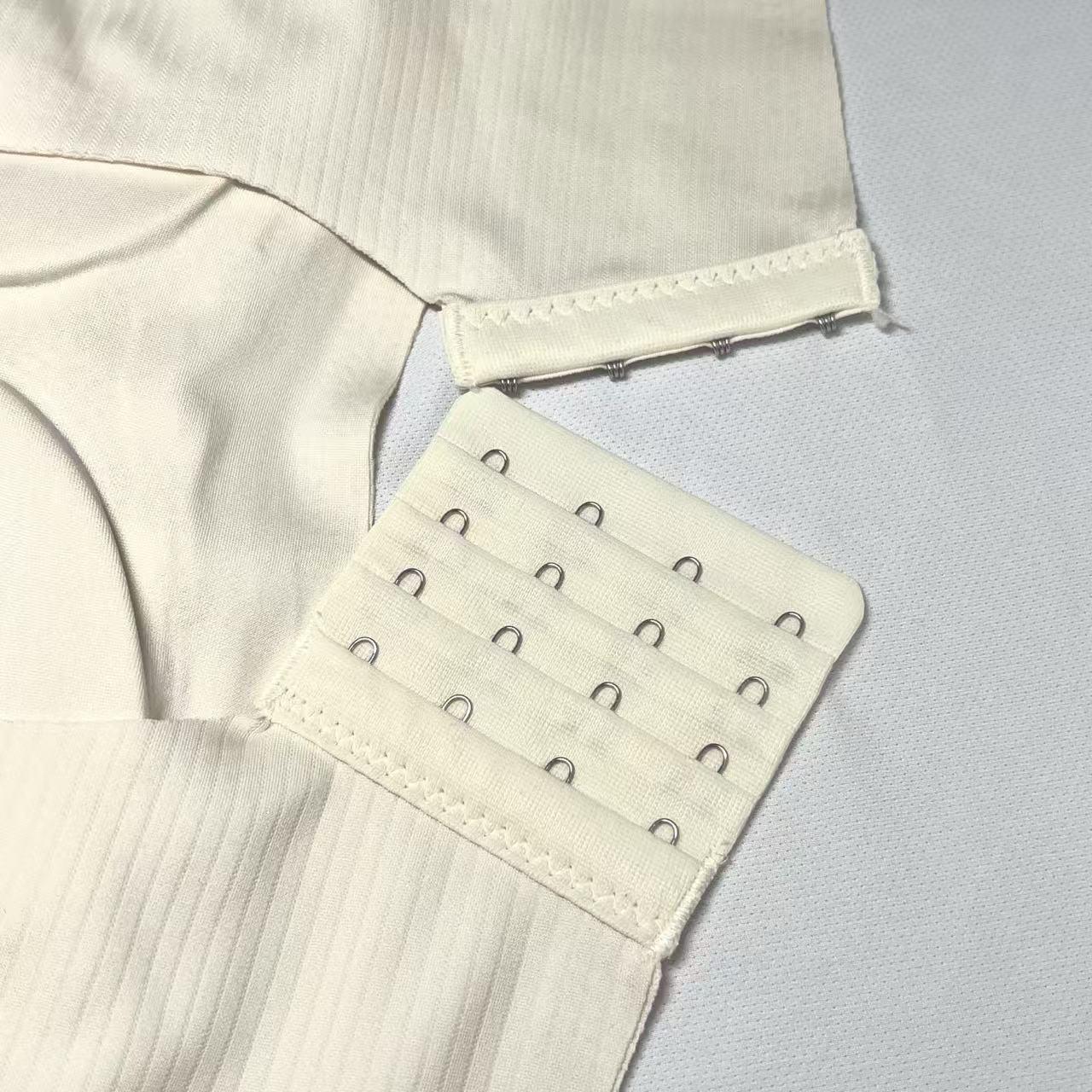 3/4PCS Ribbed Push-UpSeamless Bra Set Soft Comfortable SolidFour-breasted Adjustable Straps Wire-FreeSupport for Daily Wear Ultra-Soft BreathableFabric Bralette for Women Full Coverage S/M/L/XL/XXL