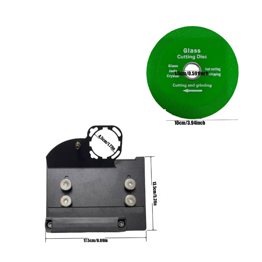 45 Degree Tile Corner Rounding Tool, Universal 45 Degree Tile Miter Saw Angle Grinder Attachment, Ceramic Stone Cutting, Diamond Marble Grinding Discs
