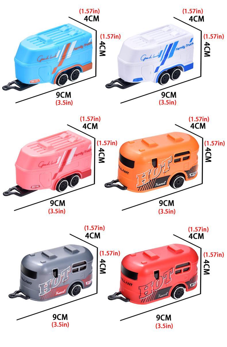 Hotfree 1/64 Mini RC Drift Car, Alloy M4 Racing Car with Trailer, 2.4GHz Remote & APP Control Truck, 3-Speed Modes, LED Lights, USB-C Charging, Indoor & Outdoor Toy, Birthday Christmas Gift for Kids & Adults