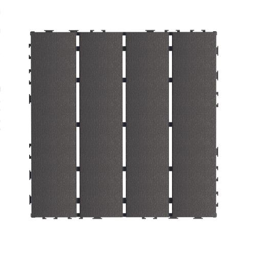 Plastic Interlocking Deck Tiles,44 Pack Patio Deck Tiles,12"x12" Square Waterproof Outdoor All Weather Use, Patio Decking Tiles