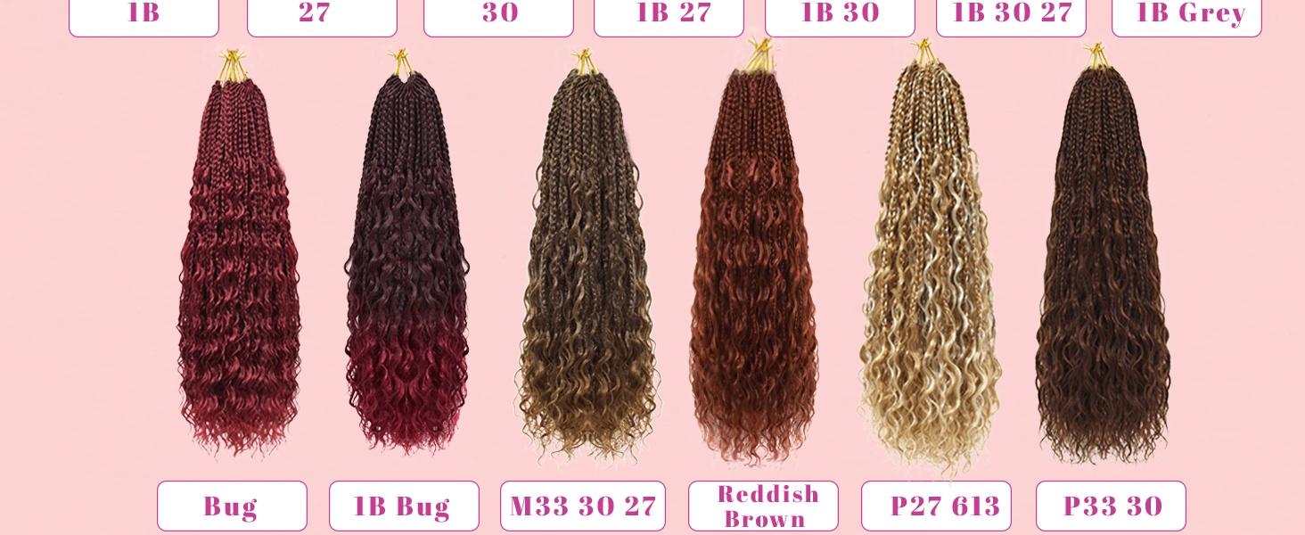 18 Inch Triple 3S Braids Crochet Hair 7Packs, No Itch Long Lasting Easy Install for Daily Wear