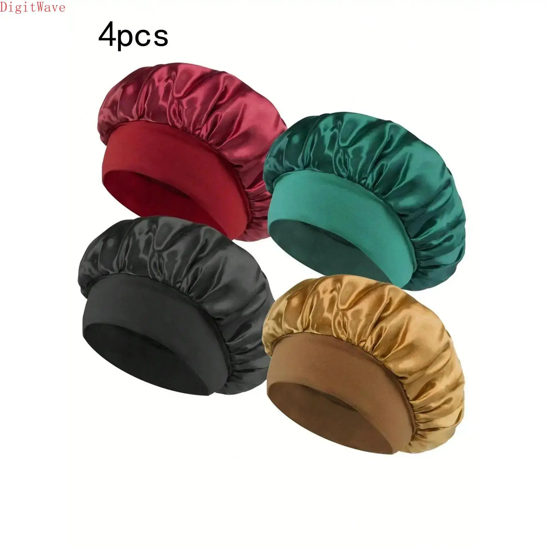 Women's Breathable Silk Satin Adjustable Hair Bonnet - Friction-Free Elastic Luxury Haircare Accessory for Sleep, Heatless Protection & Protective Hairstyle (Sports & Outdoor Camping Hiking Hammock Supplies)
