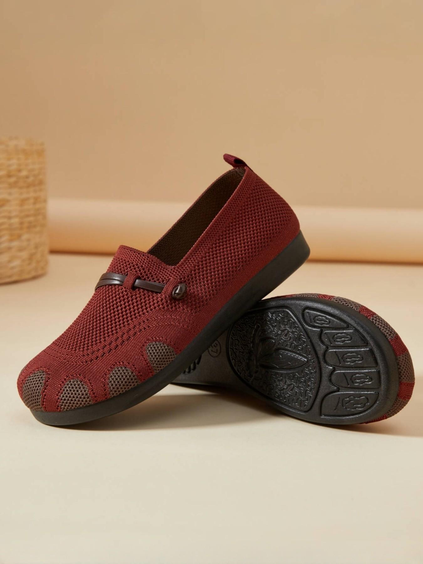Women's Casual Slip-On Walking Shoes, Comfortable and Stylish, Ideal for Daily Wear, Multi-Functional Footwear for Women