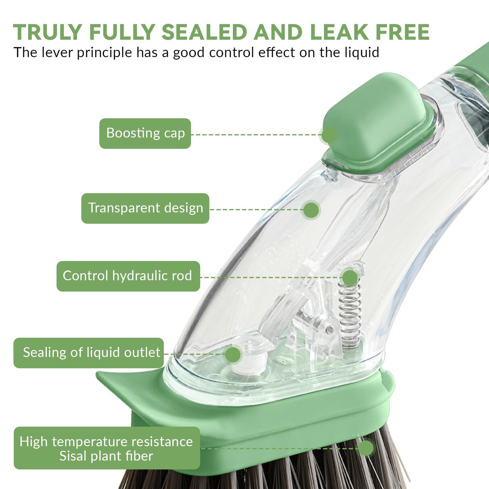 2-in-1 Long-Handled Wonder Pot Scrubber, Automatic Liquid-Dispensing Pot Scrubber for Lazy People, Cleaning Brush, Multi-Functional Pot Scrubber