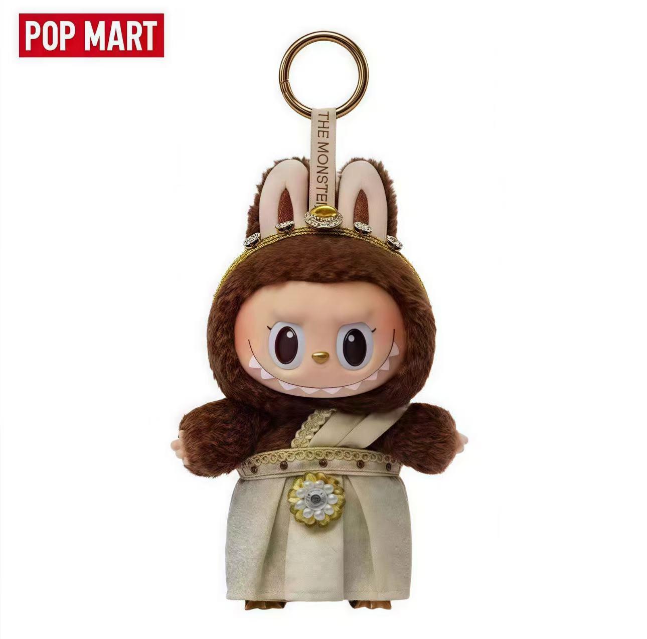 The Monsters Thailand Limited Good Luck to you Vinyl Plush Handing Card keychain doll pop mart