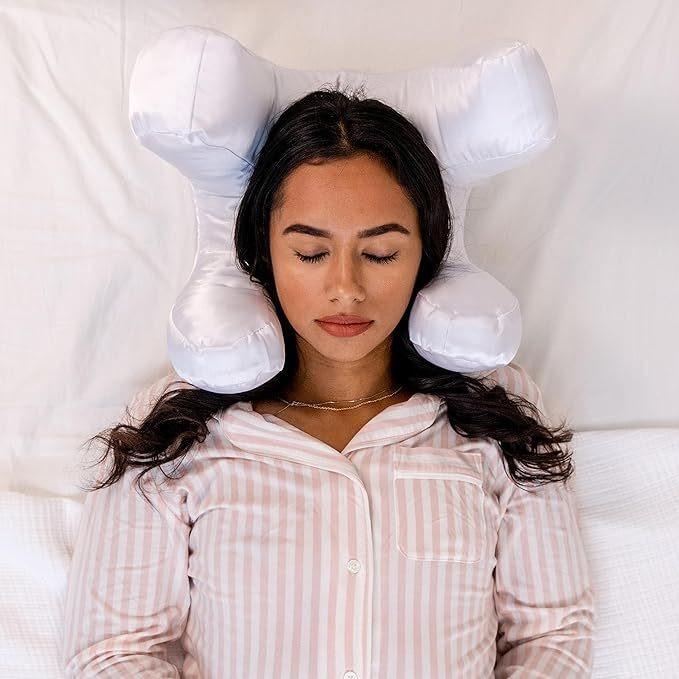 Face Massage Pillow, Soft Face Pillow, Premium Beauty Pillow, Ultimate Comfort Sleep, Washable Silk Cover, Plush Polyester Fill